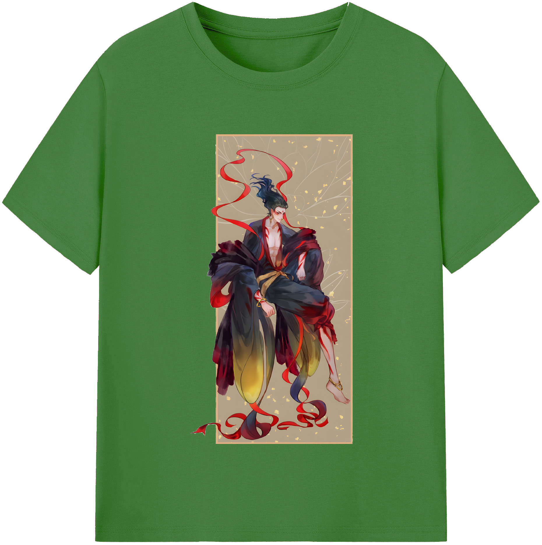 （画像用） Ne Zha 2 ナタ 魔童の大暴れ レディースカジュアルプリントTシャツ（綿100％）